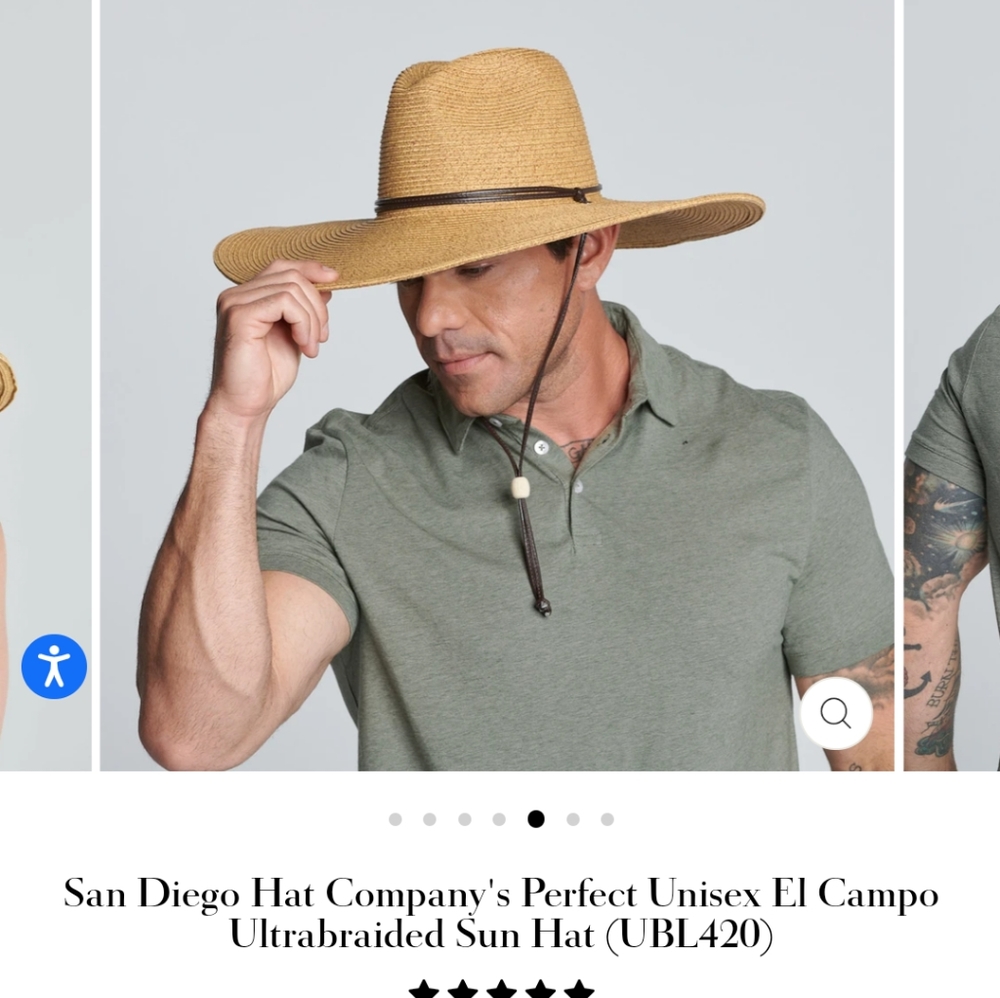 San Diego Hat Co., NWOT, El Campo size Medium Unisex